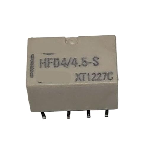 Relé HFD4 4.5-S microcomponente electrónico miniatura de 8 pines