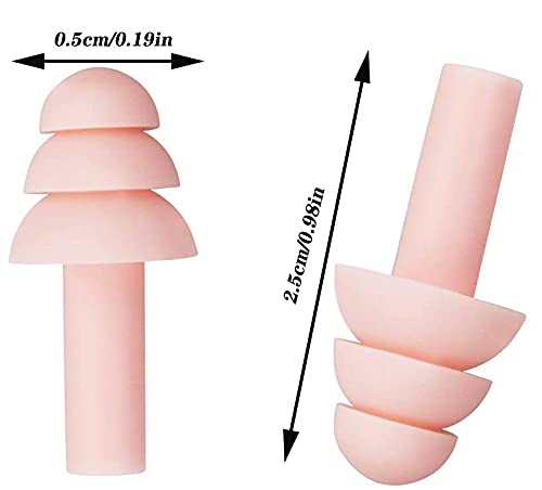 Variante de CCLKHY tapones oidos piscina 5 pares silicona impermeables