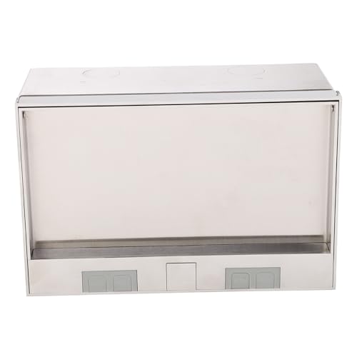 Prise de sol encastrable lyrlody en acier inoxydable bloc triple étanche 4000W