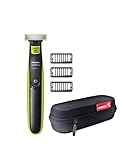 Philips Norelco Trimmer With Bonus Smoocu Hard Case OneBlade Trimmer Shaver Case Travel Storage Carrying Bag for Philips Norelco OneBlade, QP2520/90 QP2520/70 Black