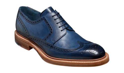 BARKER Bailey Handgefertigte Herren-Oxford-Schuhe - Exquisite Handwerkskunst und klassischer Stil, navy, 45 EU