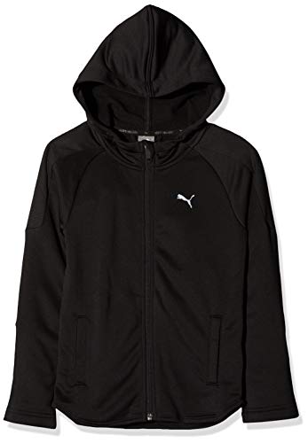 Preisvergleich Produktbild PUMA Jungen Gym FZ Sweatshirt, Black, 128