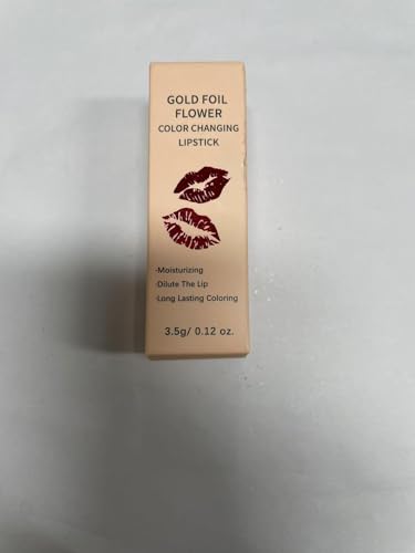 WENJLYJ 2PCS Crystal Flower Jelly Lipstick,Clear Lipstick with Flower Inside Magic PH Temperature Color Changing Tinted Lip Balm,Long Lasting Waterproof Moisturizing Lip Gloss Set(01+02)