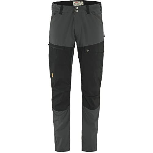 Fjällräven Herren Abisko Midsummer Hose Reg, Dark Grey/Black, 54