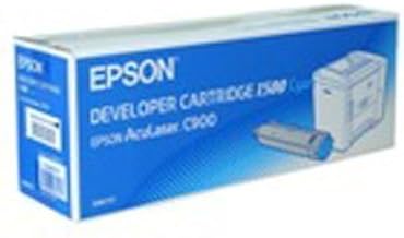 Original Toner Aculaser/C13S050157 Cyan Toner Cartridge for Approx. 1,500 Pages, 1, Suitable for Epson Aculaser C 900 – Epson Aculaser C 900 N Epson AcuLaser C 900 Series