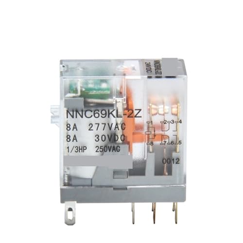 Relais NNC69KL-2Z G2R 8A commutateur AC220V avec témoin lumineux LED pour PCB