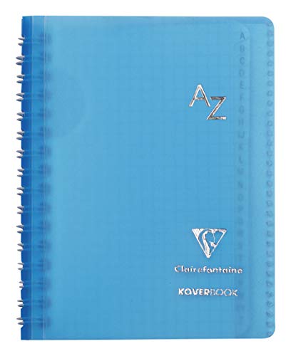 Clairefontaine 322601C – Un directorio de espiral Koverbook 100 páginas, 9 x...