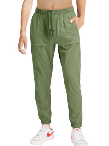 Haloumoning Boys Lightweight Sweatpants Quick Dry Traning Track Pants Joggers for Kids with Pockets 5-14 Yeras