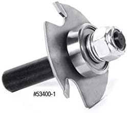 Amana Tool - 53410-1 Slotting Cutter Assembly 3 Wing x 1-7/8 Dia x 1/4 x 1/2" Shank