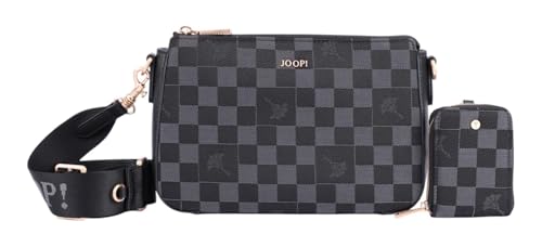 Joop! Umhängetasche Piazza Scacchi Jasmina Shoulderbag Black schwarz