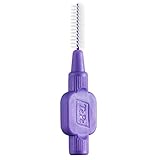 TEPE Interdental Brush Original Cleaners – Dental Brushes Between Teeth 6 Pk, Purple