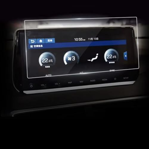 Protection d'écran verre trempé GPS de luxe pour Tucson 2019