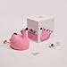 DADYLOBO Pink Flamingo Night Light for Kids, Dimmable Silicone LED Baby Nursery Night Light, Funny Nightlight Girls Trendy Gifts, Rechargeable Bedside Lamp Kawaii Pink Decor for Bedroom Home Office