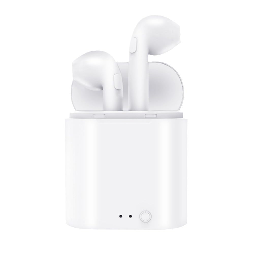 BEAPHIETreEmergency Stop (H2) Wireless Earbuds Bluetooth Headphones,Wireless Charging Case LED Diaplay Hi-Fi Waterproof Over Ear Earphones for Sports Running Workout Gaming