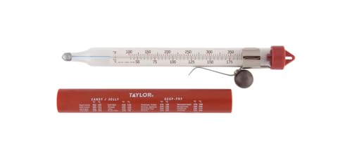 Taylor Precision Candy-Deep Fry Thermometer Glass 5978