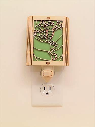 Lámpara de Noche de Madera con LED miniatura 1