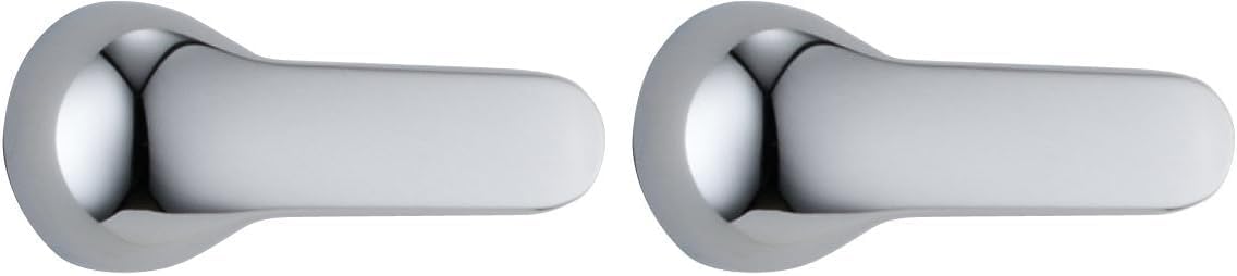 DELTA FAUCET H79 Single Metal Lever Handle Kit, Chrome,2.00 x 3.00 x 2.00 inches (Pack of 2)