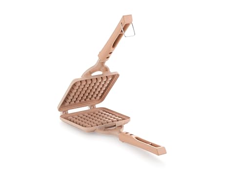 Image of Anjali Biscoff Waffle Toaster, Compact and Durable Non-Stick Waffle Maker, Even Heat Distribution, Easy-Clean Surface, Ideal for Homemade Crispy Waffles