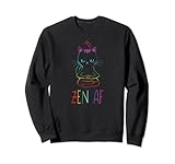 Photo Gallery divertente zen af yoga cat amante sarcastico buddha kitty felpa Photo Gallery divertente zen af yoga cat amante sarcastico buddha kitty felpa