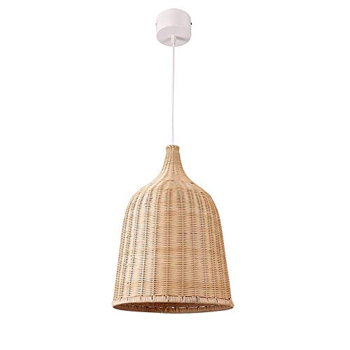 Chandelier en rotin d'Asie du sud-est luminaire d'art créatif fait main