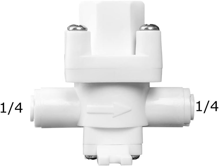 Miniatura 2 de Válvula reductora de presión de agua RO 14 38 POM Conexión rápida Interruptor regulador estabilizador Piezas de filtro de agua (Tamaño  14 ")