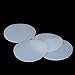 Silicone Rubber Disc Mats - 1.5mm Thick, 5mm to 100mm Diameter, Versatile Seal Gaskets for Crafts and Industrial Use(55mm)