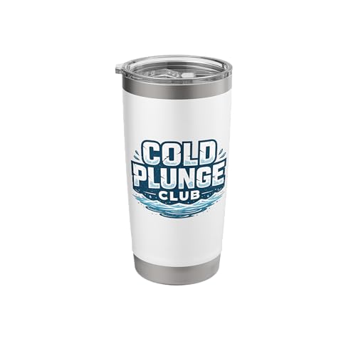 Cold Plunge Club Ice Bath Enthusiast Stainless Steel Insulated Tumbler
