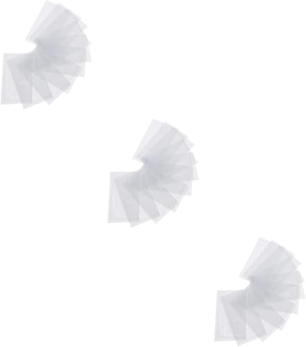 LALAFINA 30 pcs impresora de sticker Label card holder label bag Card pocket label holder reusable index card pockets material card cover pocket