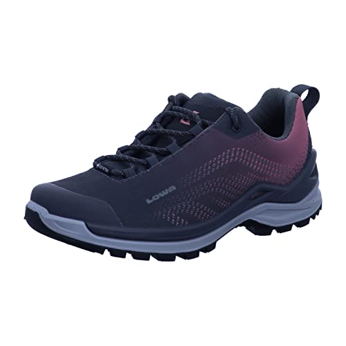 LOWA W Zirrox GTX Lo Grau - Gore-Tex Wasserdichter sportlicher Damen Gore-Tex Multifunktionsschuh, Größe EU 37.5 - FA