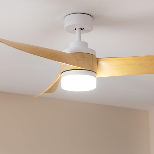 Ventilateur De Plafond Cecotec EnergySilence Aero 5280 LightWood – 40W, 6 Vitesses, Télécommande - vue 8