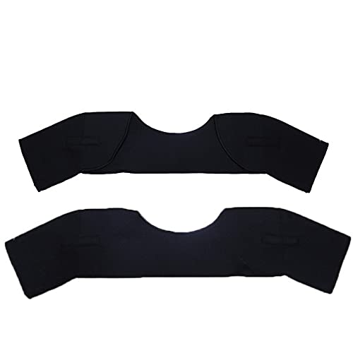 Attelle Epaule, Droite et Gauche Maintien Epaule pour Articulation, Tendinite, Épaule Dislocation, Déchirure du Labrum, Néoprène Soutien Protege Epaule Homme Femme, Soulagement de la Douleur (M)