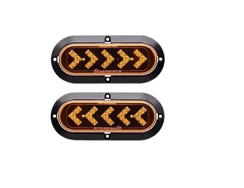 Feux arrières clignotants pour bus et camion avec flèche séquentielle ambre