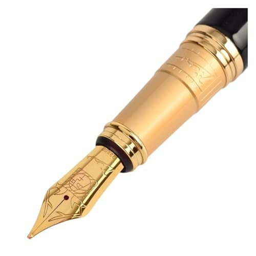 Stylo-plume calligraphie KLVN à pointe courbée dorée un cadeau idéal pour écrire