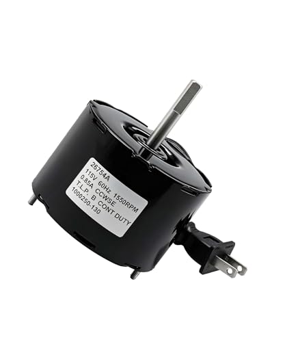 26754A Exhaust Fan Motor Replacement 115V 1550RPM for NuTone JA2M357 S26754SER Bathroom Vent Fan