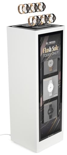 Image of Displays2go Digital Pedestal Display, 37 inch Stretch LCD Screen