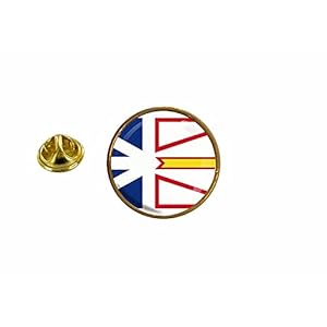 Akachafactory Pin Canada vlag Nieuwe Labrador rond