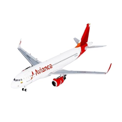 Avión de colección Avianca A320 escala 1/400 réplica de metal