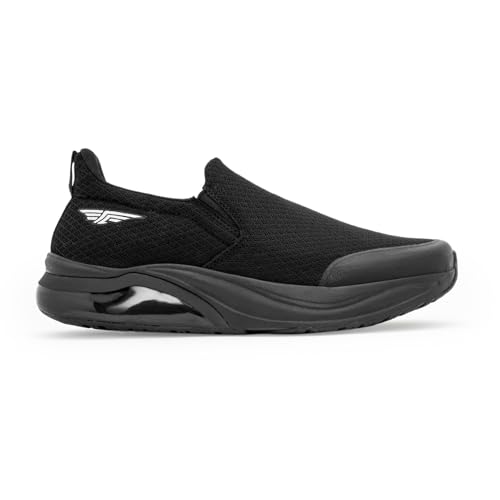 Image of Red Tape Men's Walking Shoes Dark Grey Mesh TPU Round Toe Slipon