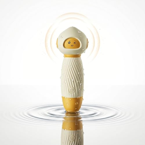 Image of KLEN Personal Body Massager for Women Handheld Rechargeable Wireless Waterproof Body Vibrating Massage Machine Easy to Use Double Action for Stress Relief and Self Use