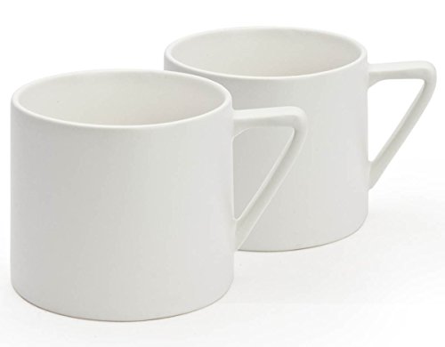 Bredemeijer Lund Mugs, Ceramic, White, 9.2 x 11.9 x 7.7 cm