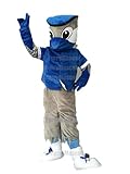 New Blue Jays Birds Mascot Costume Bird Party Carnival Costumes With COOL FANS (Medium)