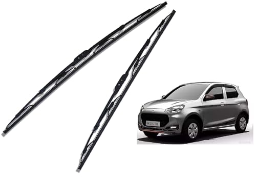 Image of Auto Hub Car Wiper Blade Compatibility with Maruti Alto (Model - 2022-Till Date) Windshield Car Wiper Blade Size D-22,P-13