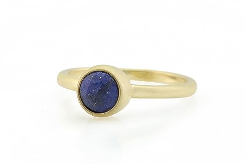 Bague lapis lazuli pierre de naissance : cadeau idéal et délicat pour femme