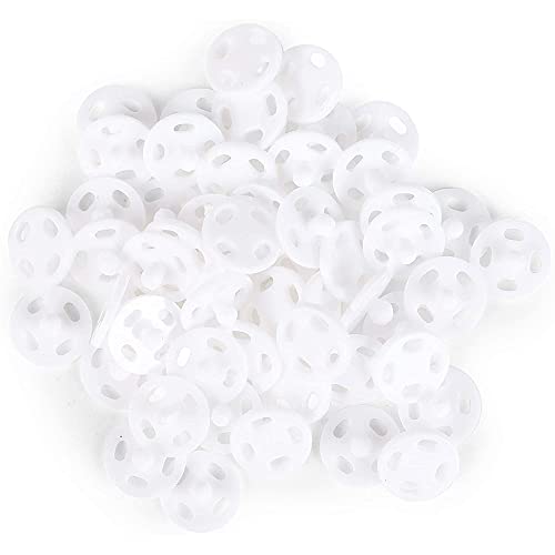 Sewing Snaps And Fasteners For Clothing (0.39 In, White, 500 Pairs) #TOP5