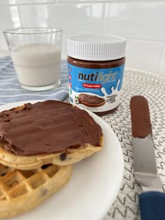 Nutilight No Sugar Added Hazelnut Spread with Cocoa and Milk, Keto and Diabetic Friendly, Kosher, Non-GMO,100% Natural, Cholesterol-Free, Gluten-Free, and Soy-Free, 11 Ounces (Pack of 1)