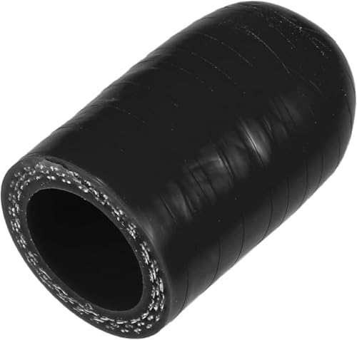LUXERAD ID - Tapa de manguera de silicona negra de 19 mm para puerto de vacío de derivación del calentador de refrigerante