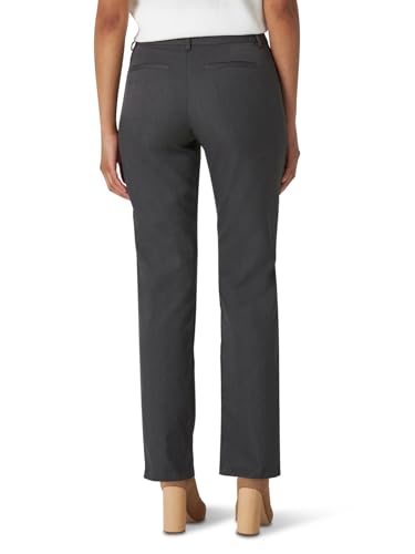 Image of Lee Women's Wrinkle Free Relaxed Fit Straight Leg Pant