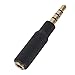Headset Adapter Converter 3.5mm Plug to RJ9/RJ10 Headset/Handset Plug for Most Office IP Phones