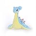 QWYU Lapras Peluche Lapras 22 cm avec pendentif en forme de T en peluche douce pour filles