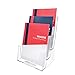 Office DepotÂ® Brand 3-Tier Magazine Holder, 12-11/16